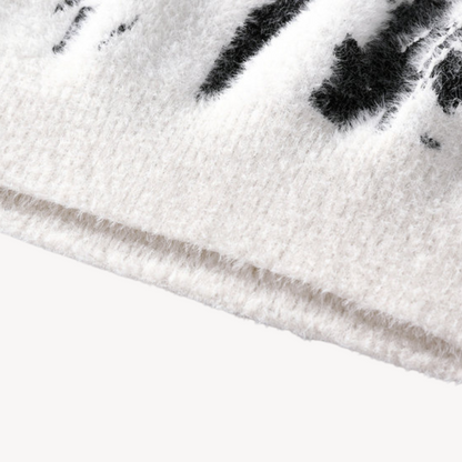 Loravelle | Men's Fuzzy Knit Sweater Hause Lune