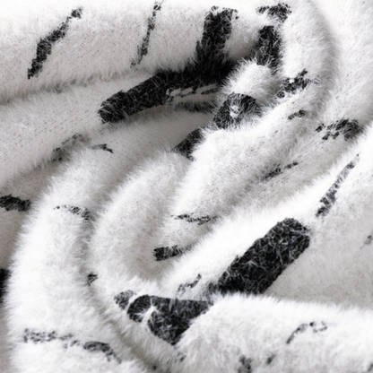 Loravelle | Men's Fuzzy Knit Sweater Hause Lune