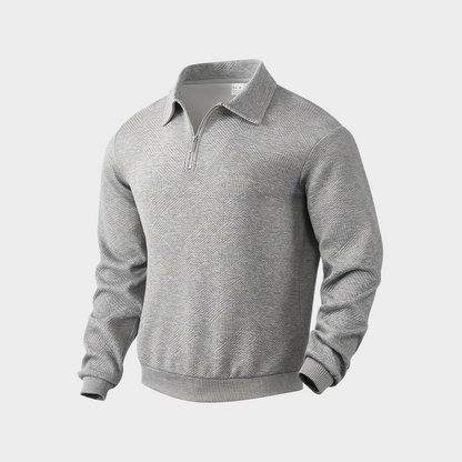 Victor - Premium Quarter Zip Trui Hause Lune