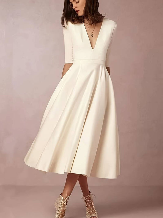 Hannelore | Damenkleid Für Hochzeitsgast - Festliches Sommerkleid In Luftiger Silhouette 2