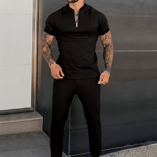 ALEC | Zweiteiler Hose Und Oberteil Sommer Set In Slim-Fit-Design 0