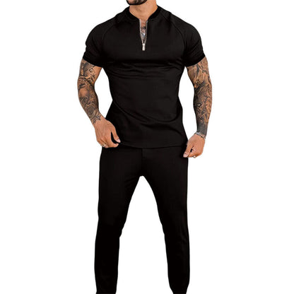 ALEC | Zweiteiler Hose Und Oberteil Sommer Set In Slim-Fit-Design 1