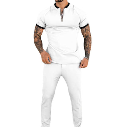 ALEC | Zweiteiler Hose Und Oberteil Sommer Set In Slim-Fit-Design 5