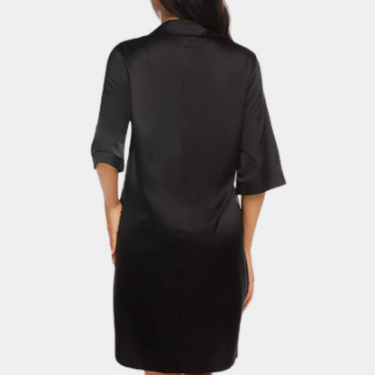 Aine Schlafkleid Damen – Atmungsaktives Material, Luxuriös und Elegant 2
