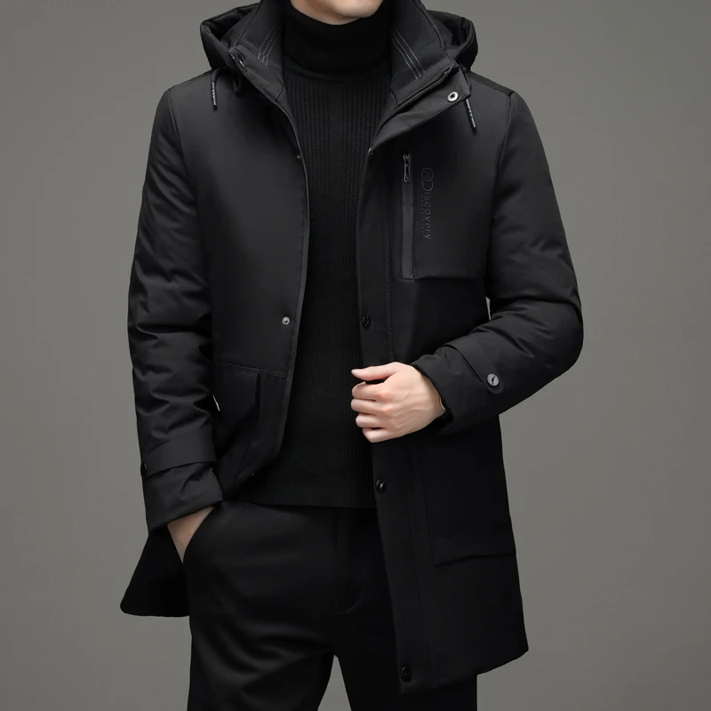 Aloisius | Winterparka Für Männer – Wasserabweisend, Mit Verstellbarer Kapuze, Moderne Passform 1