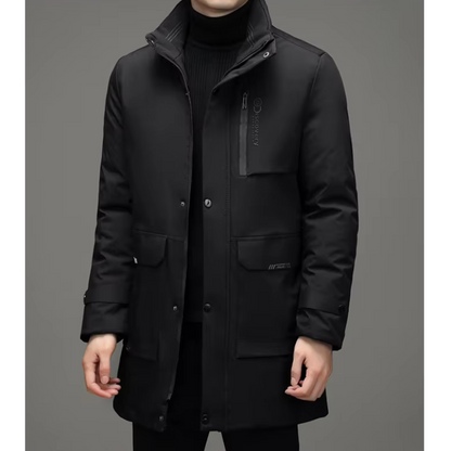 Aloisius | Winterparka Für Männer – Wasserabweisend, Mit Verstellbarer Kapuze, Moderne Passform 6