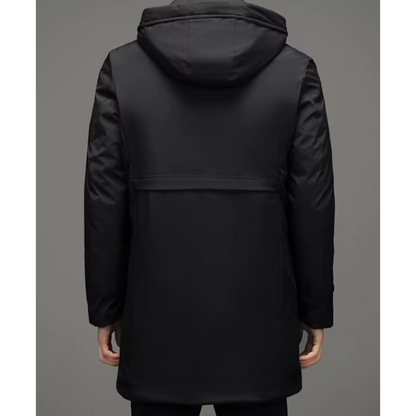 Aloisius | Winterparka Für Männer – Wasserabweisend, Mit Verstellbarer Kapuze, Moderne Passform 7