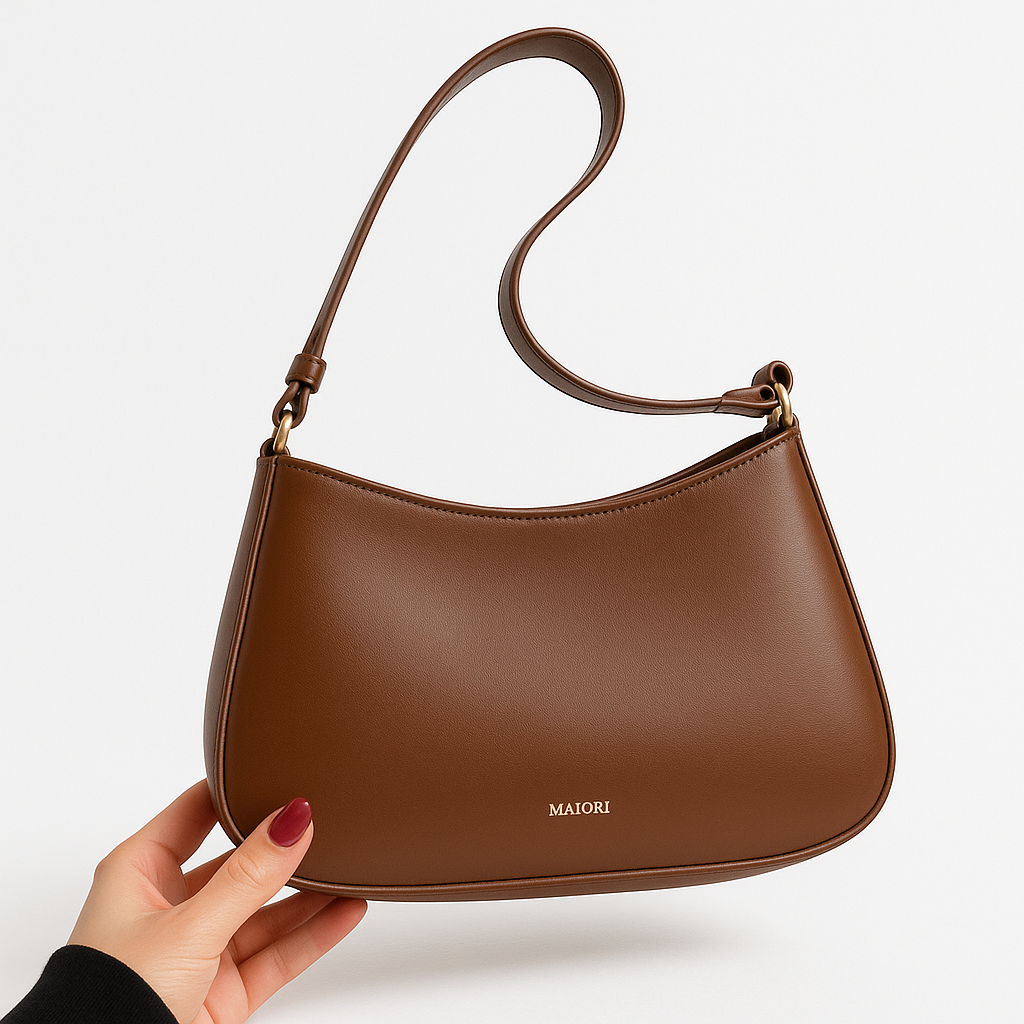 Anna | PU Leren Schoudertas met Verstelbare Strap 3