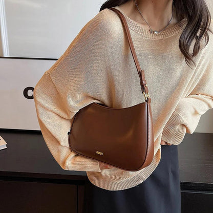 Anna | PU Leren Schoudertas met Verstelbare Strap 7