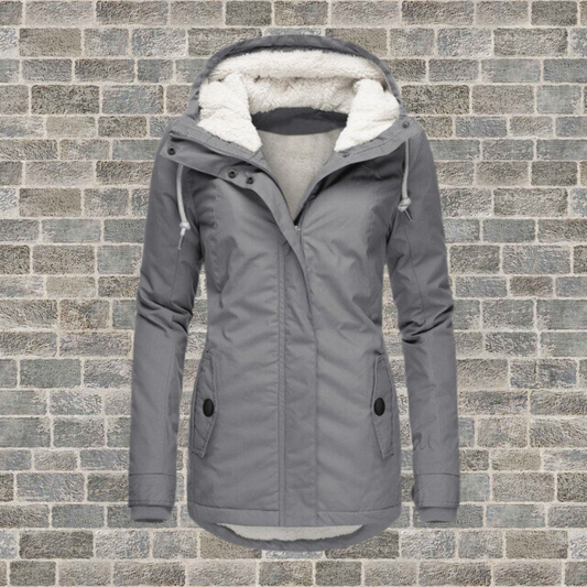 Anne™ Damenjacke – Winterjacke mit Kapuze, Warm und Stilvoll, Hochwertiger Polyester 0