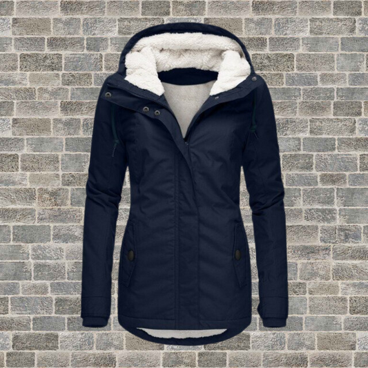 Anne™ Damenjacke – Winterjacke mit Kapuze, Warm und Stilvoll, Hochwertiger Polyester 1