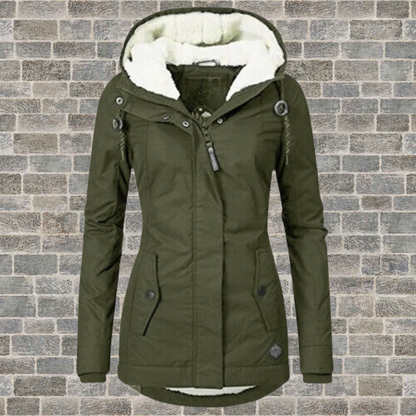 Anne™ Damenjacke – Winterjacke mit Kapuze, Warm und Stilvoll, Hochwertiger Polyester 5