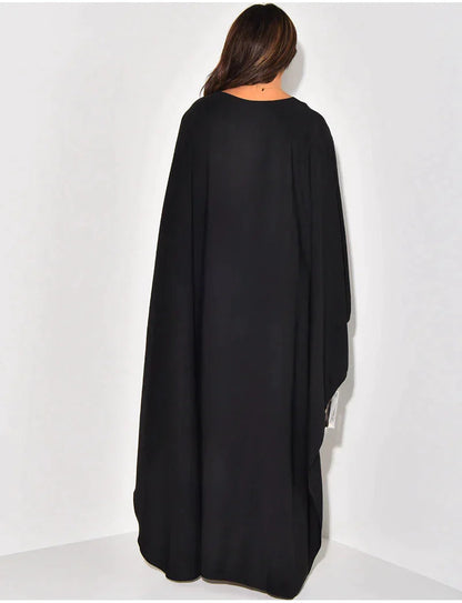 Annelore | Stilvolle Satin Abaya Damen für Elegante Anlässe 2