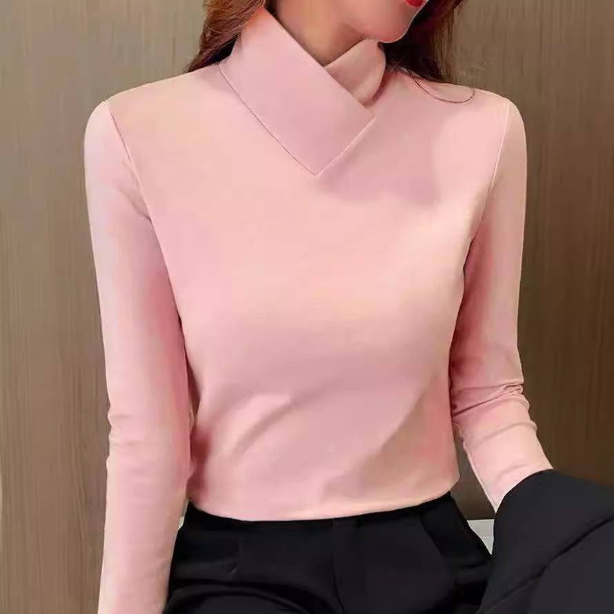 Auréliane | Warmer Damenpullover Mit Hohem Kragen Für Elegante Looks 2