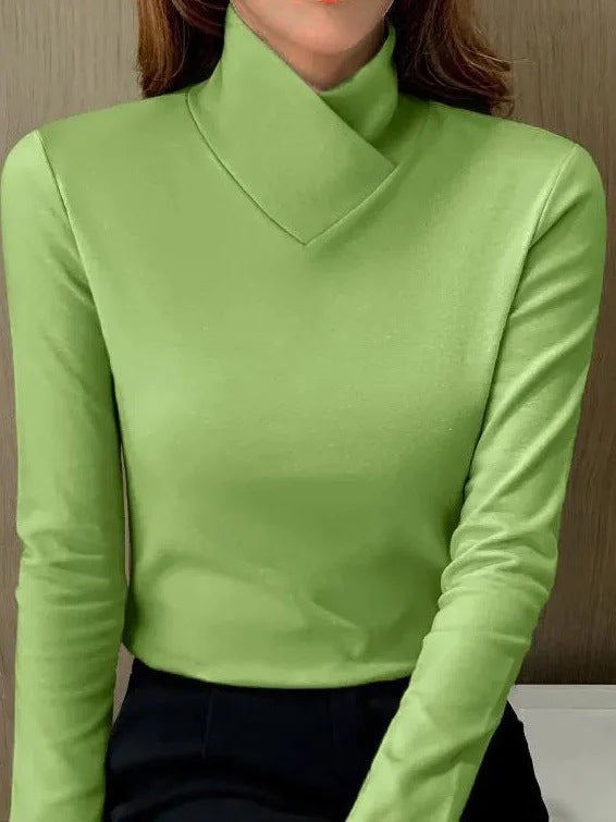 Auréliane | Warmer Damenpullover Mit Hohem Kragen Für Elegante Looks 3