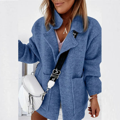 Bianca Damenjacke – Leichtes Atmungsaktives Material, Chic Schalkragen 3