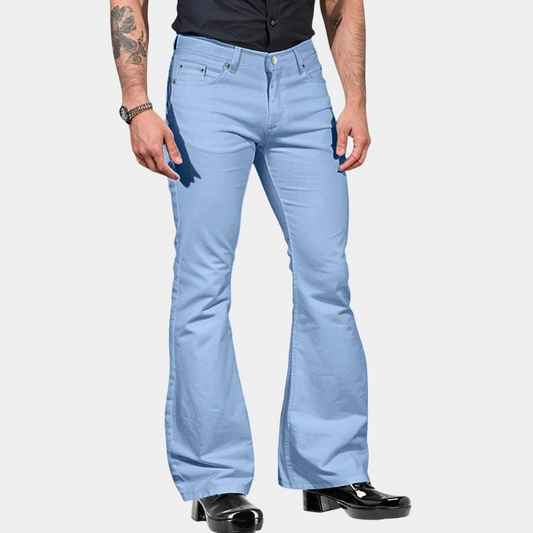 Bruno | Trendige Flare-Hose Für Herren – Modische Herren Hosen Mit Taillierter Passform 1