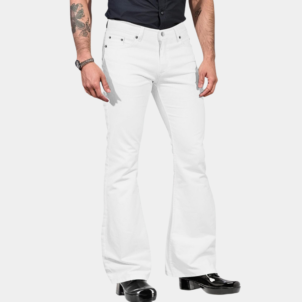 Bruno | Trendige Flare-Hose Für Herren – Modische Herren Hosen Mit Taillierter Passform 5
