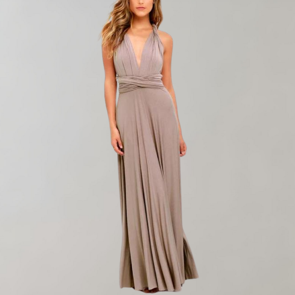 Variant image for Isabeau | Elegantes Wickelkleid Für Damen – Perfekt Für Sommer & Festliche Anlässe-13
