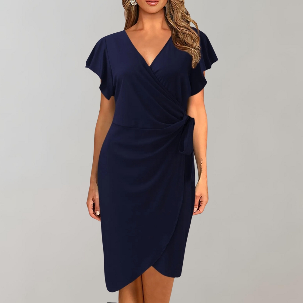 Zayra | Luftiges Sommerkleid Damen In Schwarz Für Elegante Anlässe 4