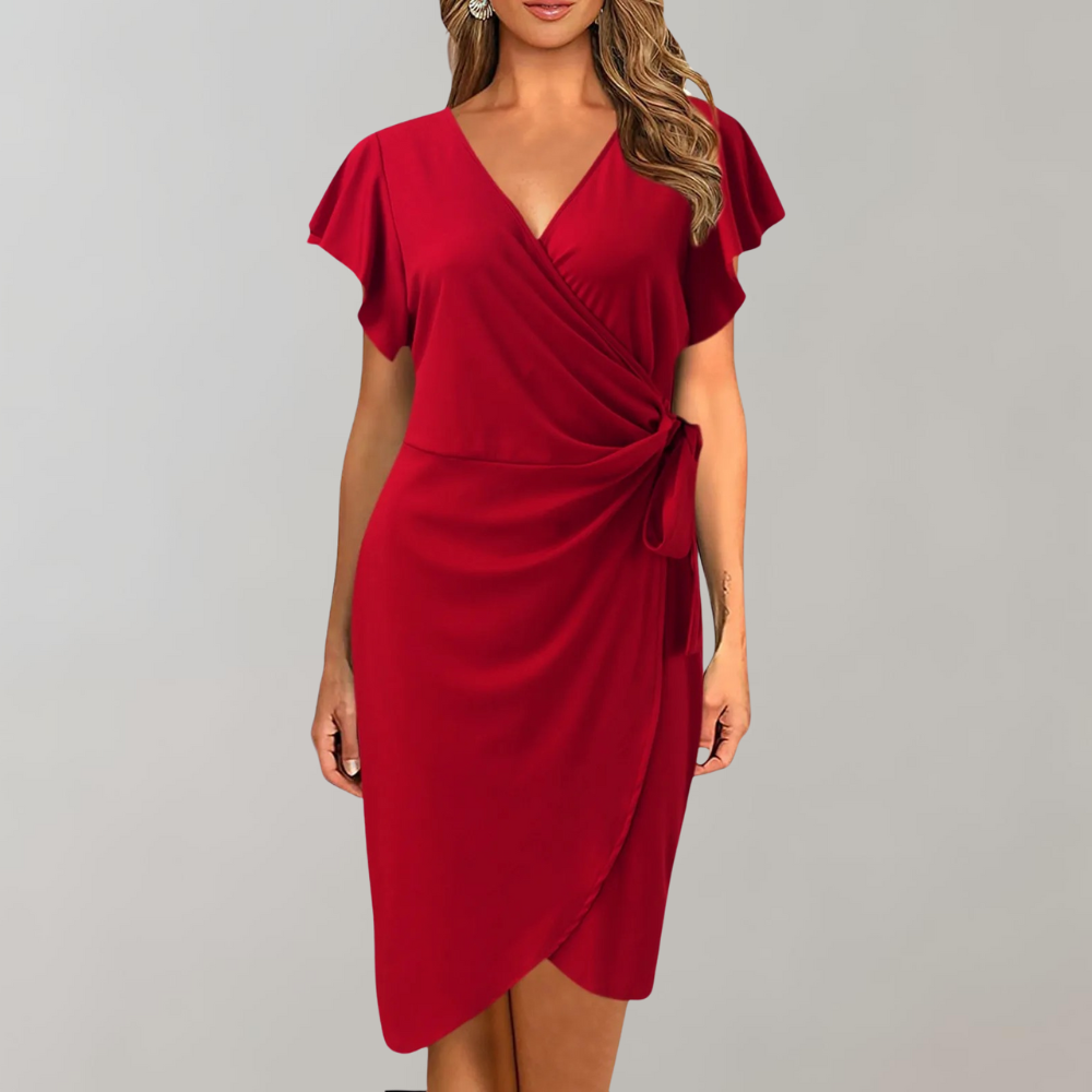 Zayra | Luftiges Sommerkleid Damen In Schwarz Für Elegante Anlässe 3