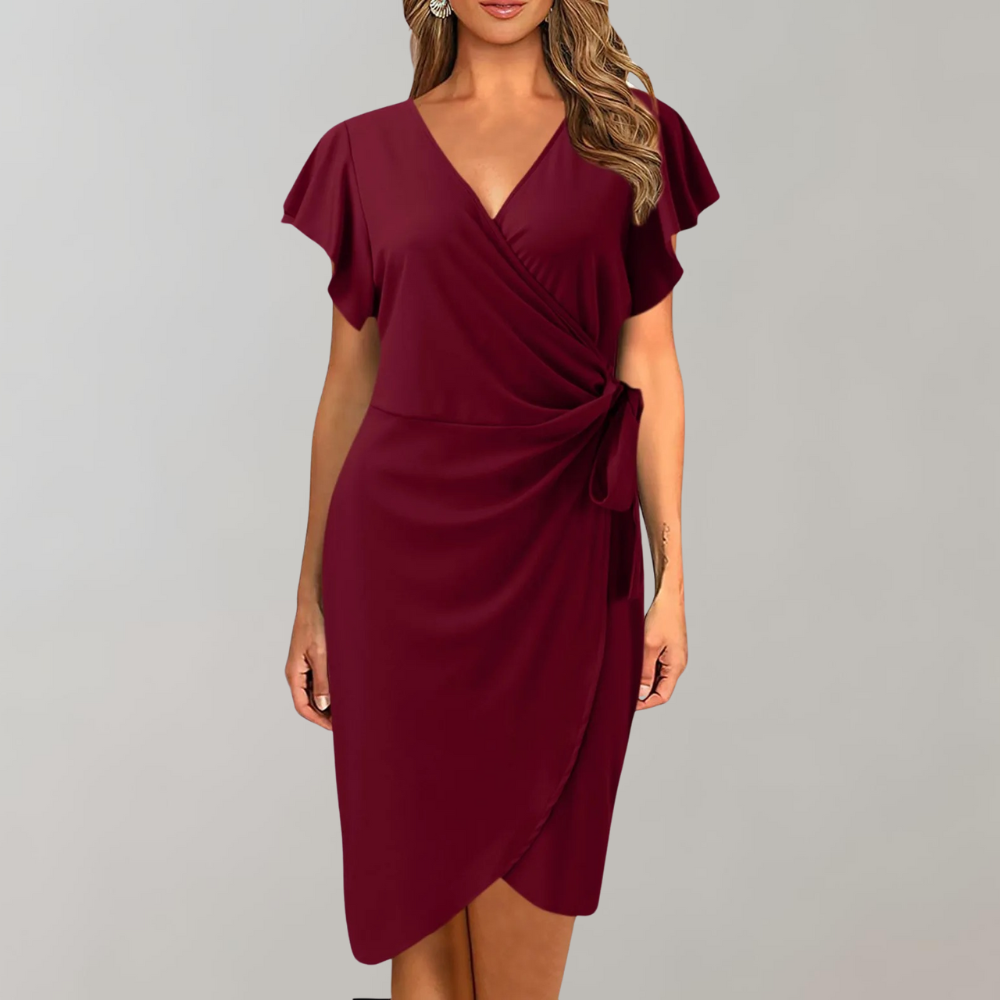 Zayra | Luftiges Sommerkleid Damen In Schwarz Für Elegante Anlässe 5