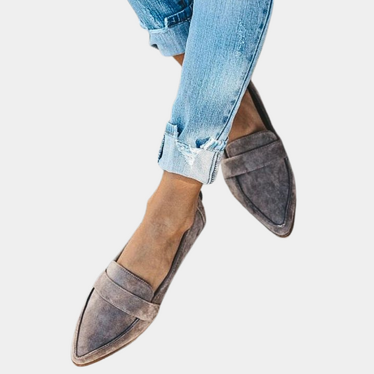 Bella | Elegante Damen Slipper aus Wildleder für Komfort und Stil 2