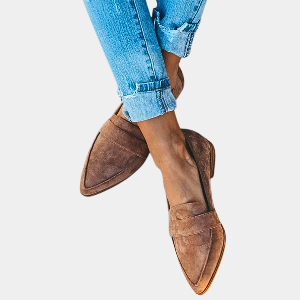 Bella | Elegante Damen Slipper aus Wildleder für Komfort und Stil 3