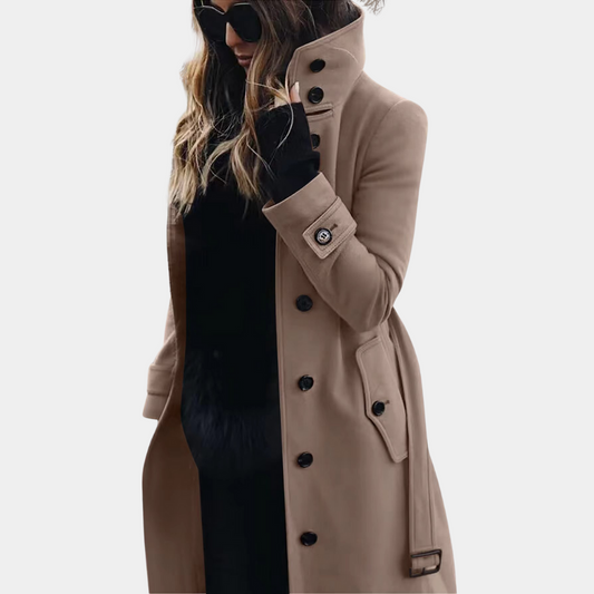 Stijlvolle en warme trenchcoat voor dames - MILA Hause Lune