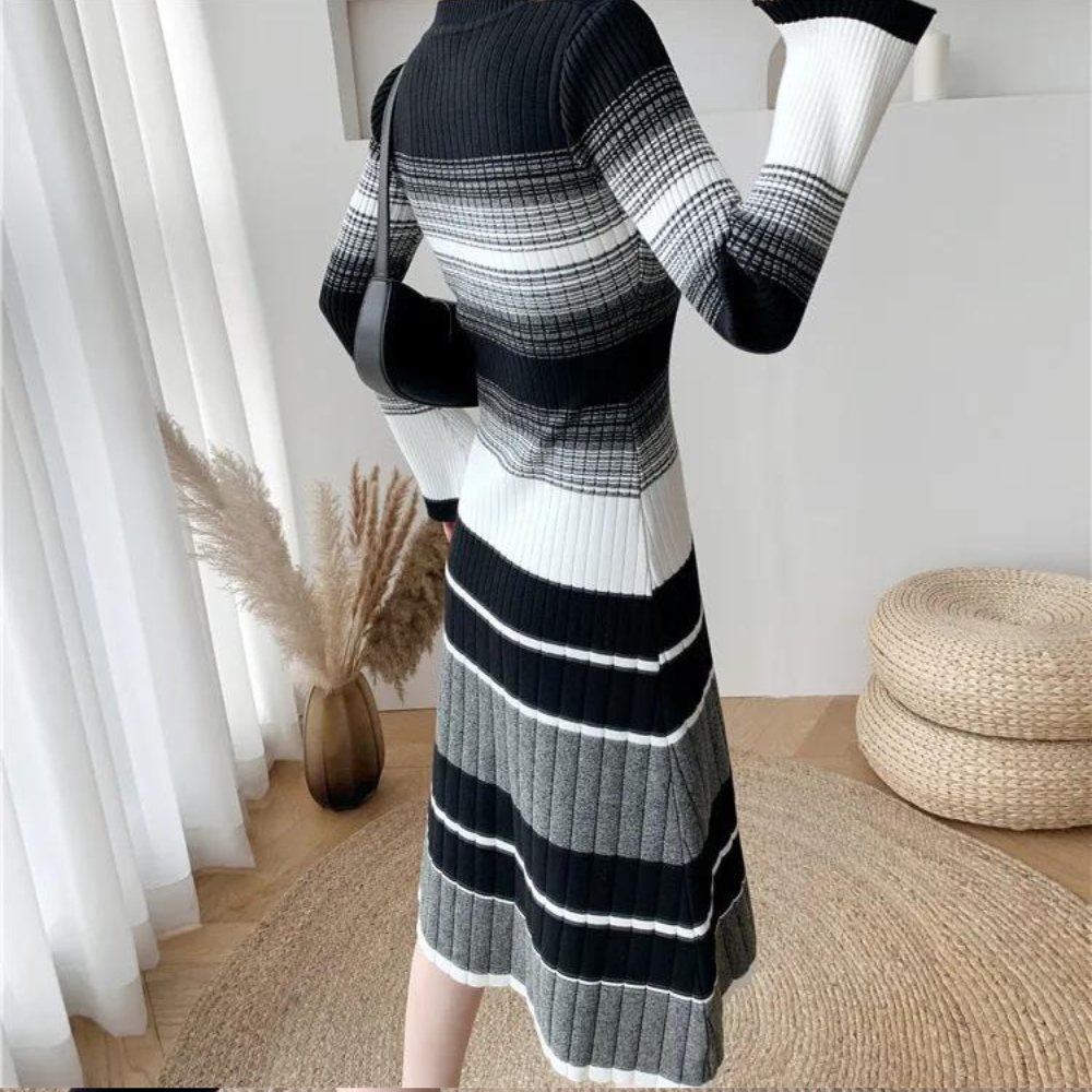 Vianna | Gestreiftes Midikleid Sommer – Elegant und Komfortabel 5