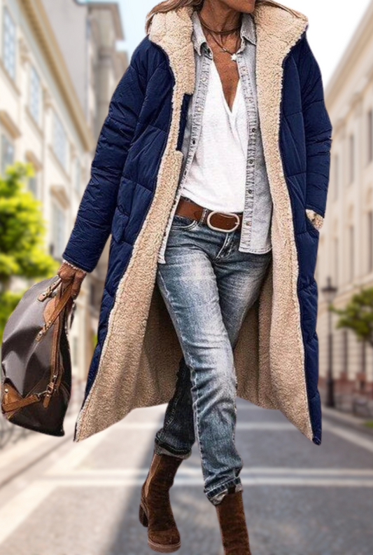 Camila™ Damen Winterjacke – Warm und Stilvoll mit Kapuze 0
