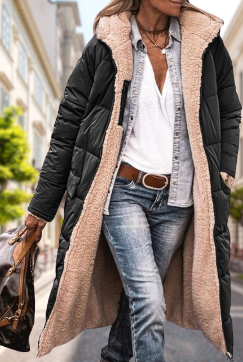 Camila™ Damen Winterjacke – Warm und Stilvoll mit Kapuze 3