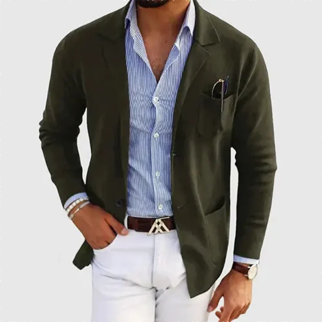 Mason | Herren Lässiger Arbeiten Blazer | Warme Hause Lune