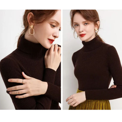 Charlotte Damen Pullover – Gerippter Baumwolle, Warm und Vielseitig 8