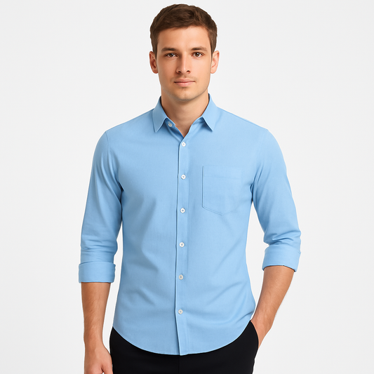 Benno | Hemd Mit Langen Ärmeln Für Herren – Elegantes Design Mit Reißverschluss 2