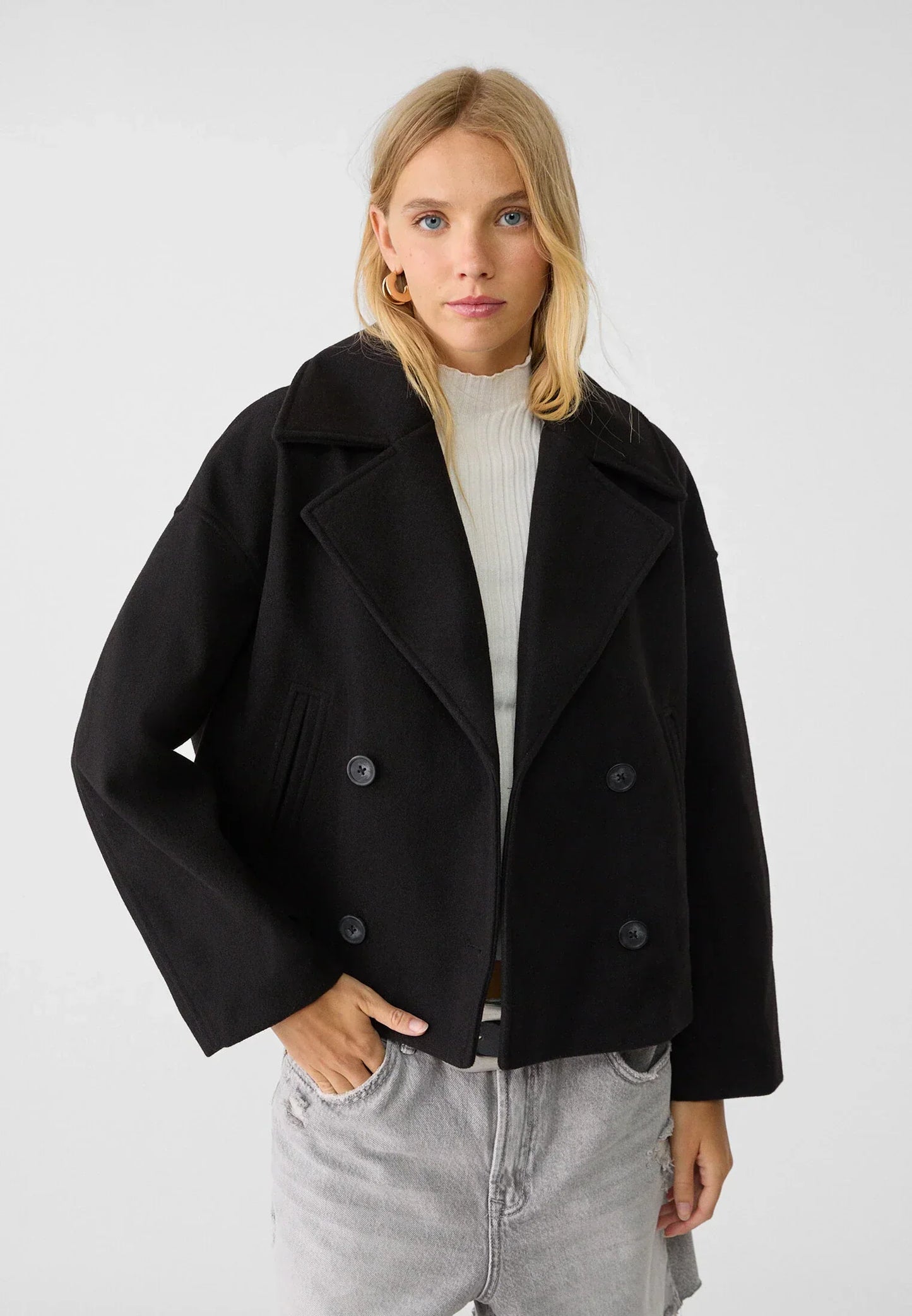 Olivia | Elegante Damenjacke Mit Doppeltem Knopfverschluss-4