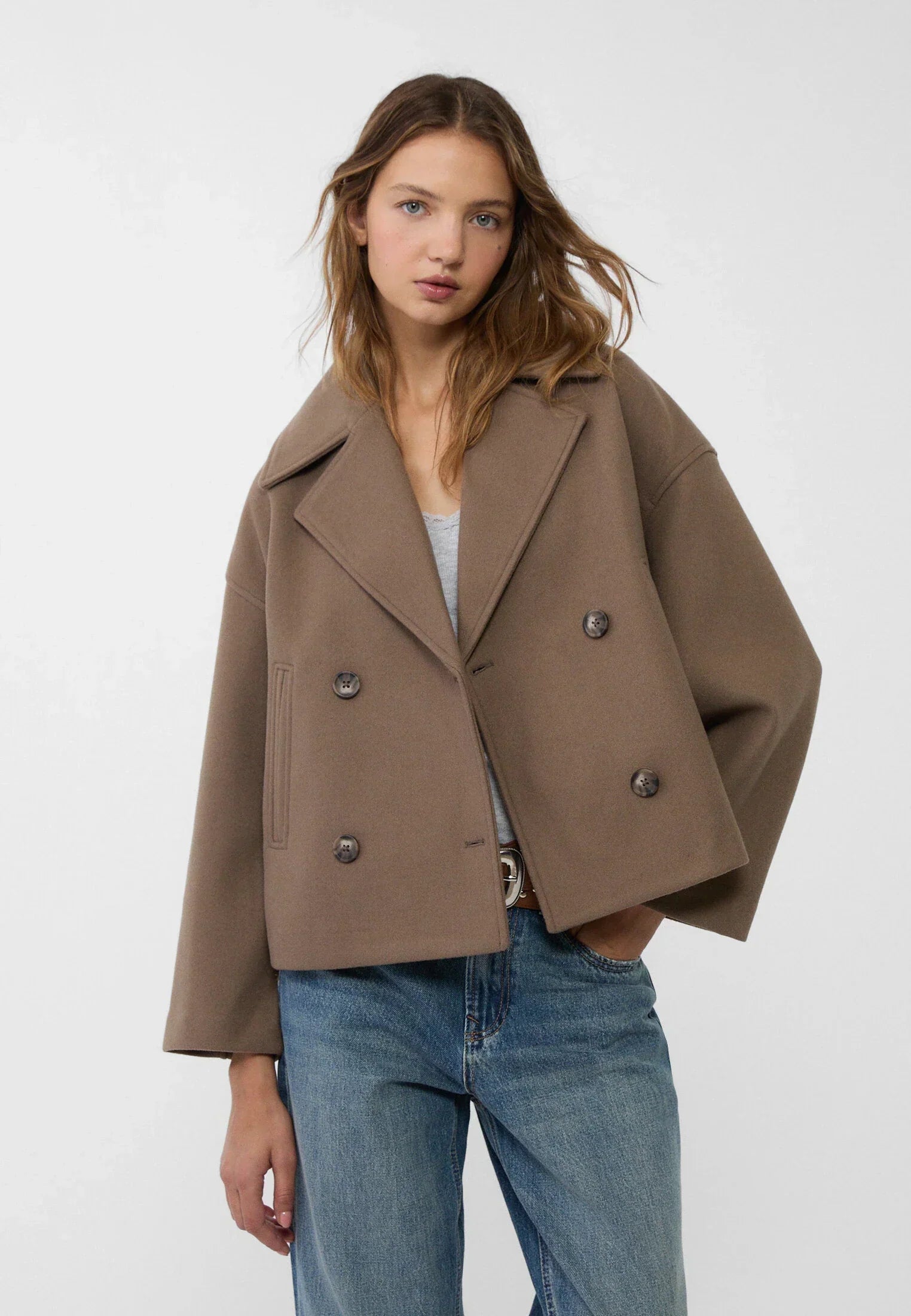 Olivia | Elegante Damenjacke Mit Doppeltem Knopfverschluss-6