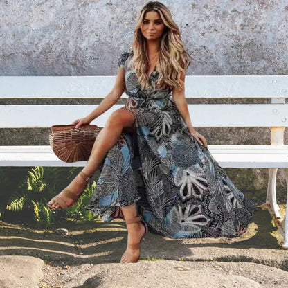 Christie | Lebendiges Boho Maxikleid Sommer Für Damen 2