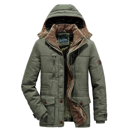 Colton Herrenjacke – Fleece Innenfutter, Stilvoll und Warm 0