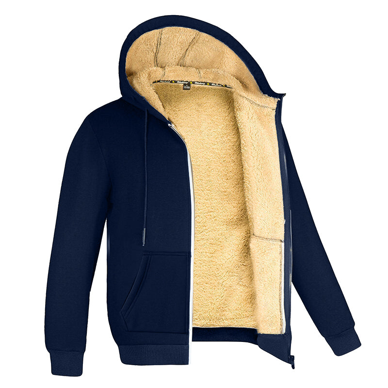 Polar Fleece Vest Met Bontvoering voor Heren - BEVER Hause Lune