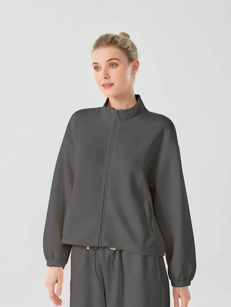 Damen Fleece Weste – Bequemer Schnitt mit Reißverschluss und Taschen 4