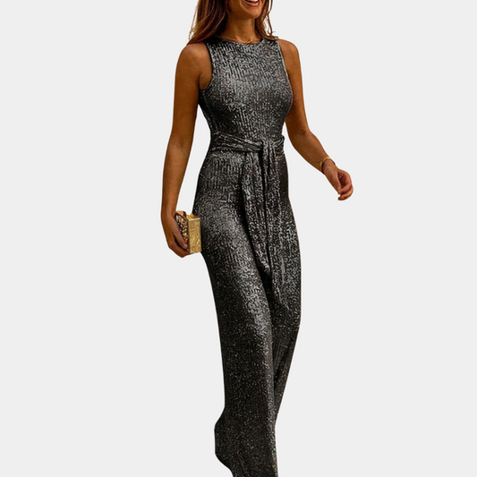 Damen Glitter Jumpsuit - Elegantes Design in verschiedenen Farben 1
