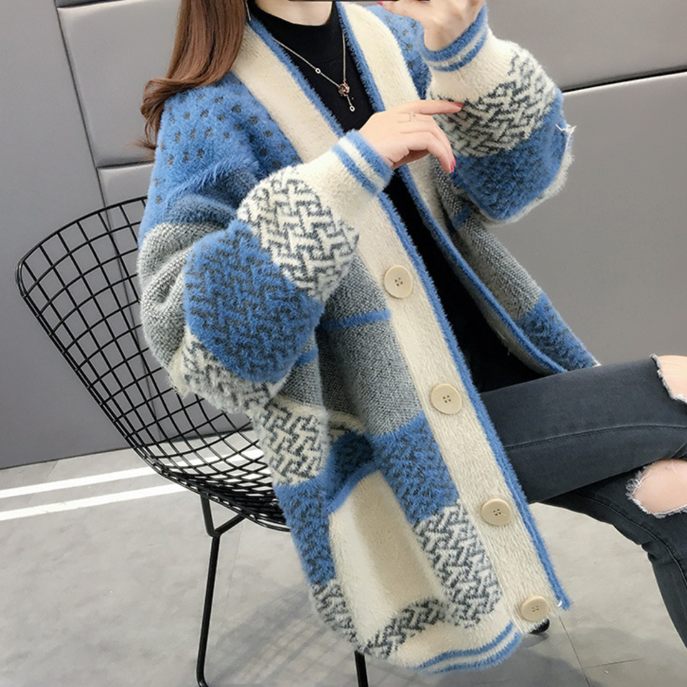 Damen Oversized Cardigan – Leicht und Bequem 5