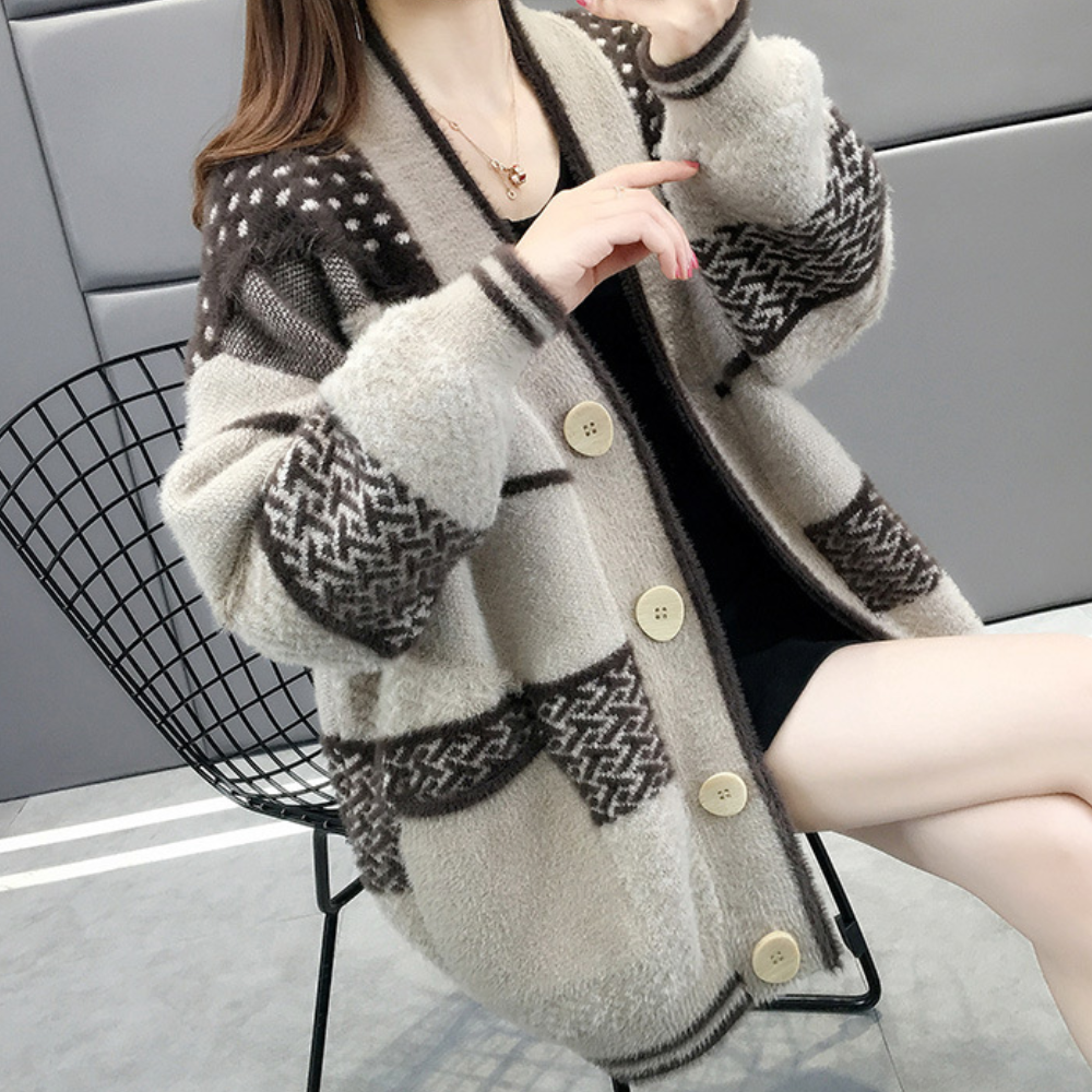 Damen Oversized Cardigan – Leicht und Bequem 6