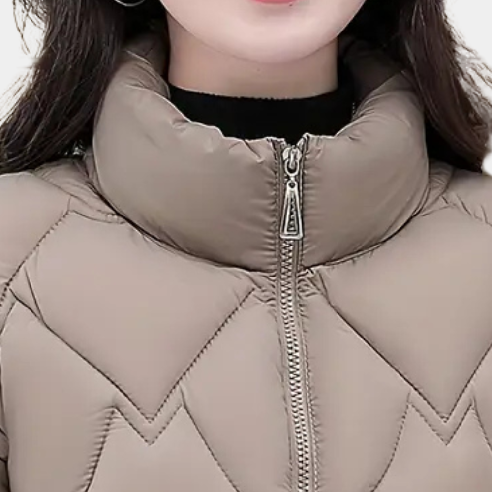 Damen Puffy Winterjacke – Warmes Polyester, Modisch 3
