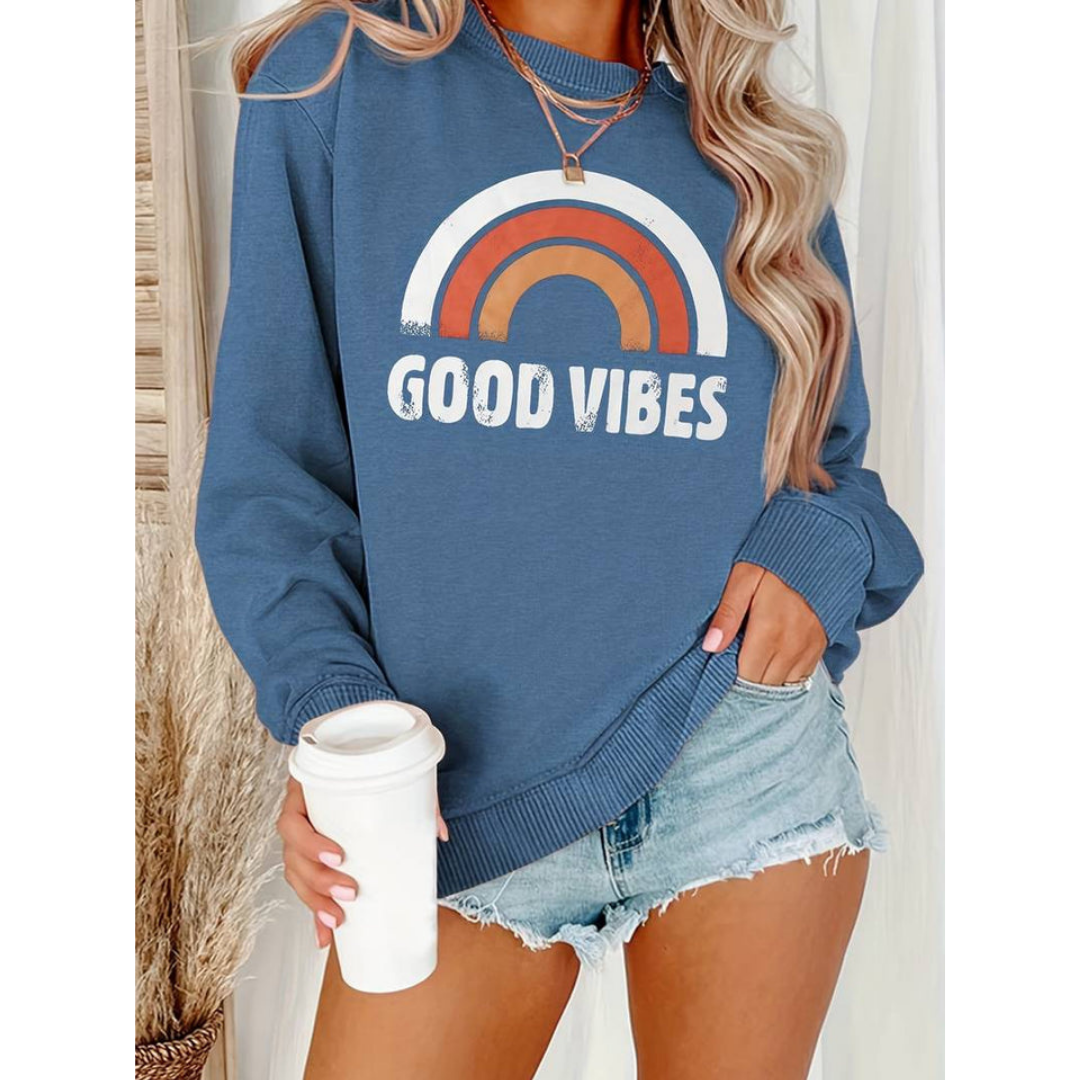 Damen Sweatshirt - Vielseitig mit Langen Ärmeln, Komfortabel und Modern 2