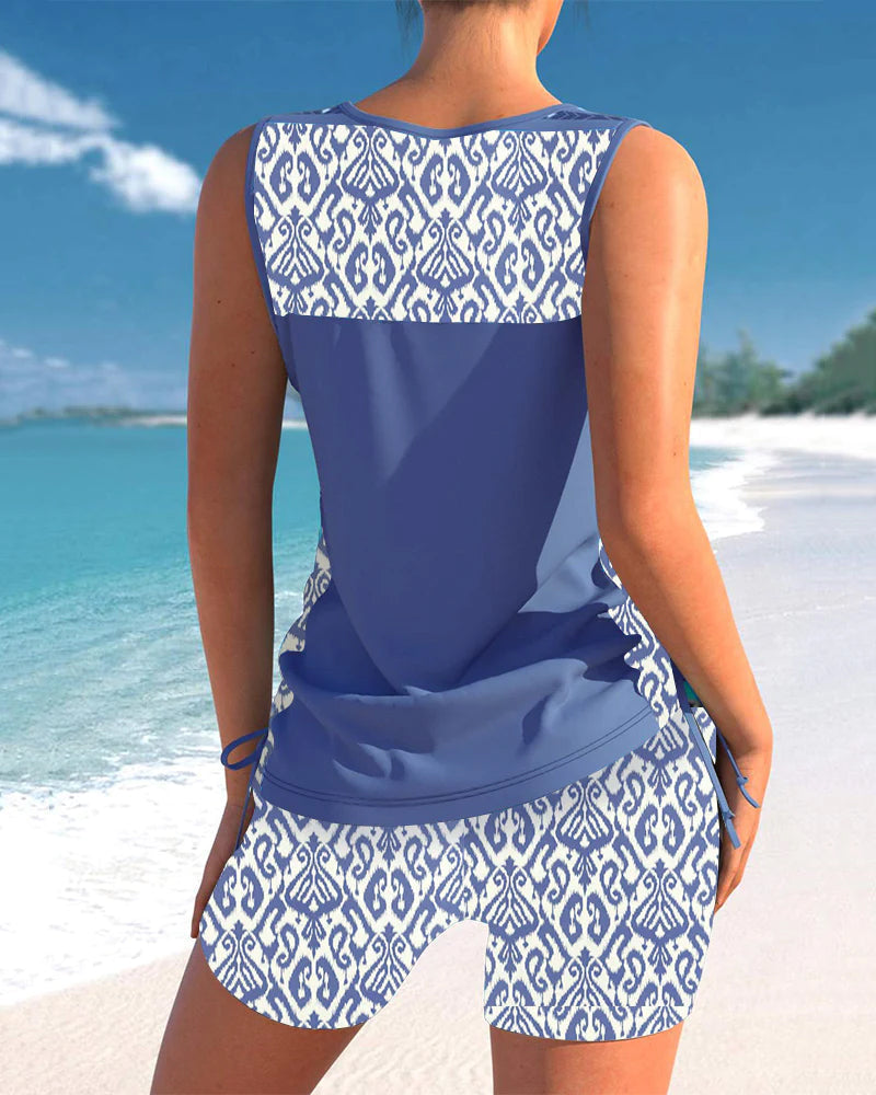 Damen Tankini Badeanzug – Bequeme Passform, Vielseitig 8