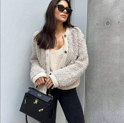 Damen Teddy Herbst Weste – Weich und Bequem 2