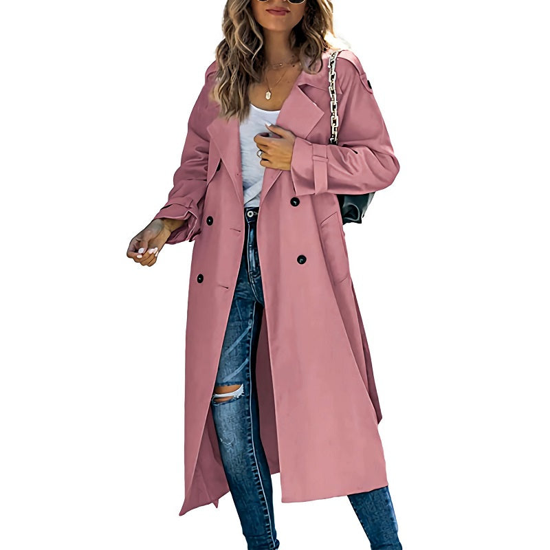 Damen Trenchcoat Jor Riset – Elegantes, tailliertes Design für jede Jahreszeit 2