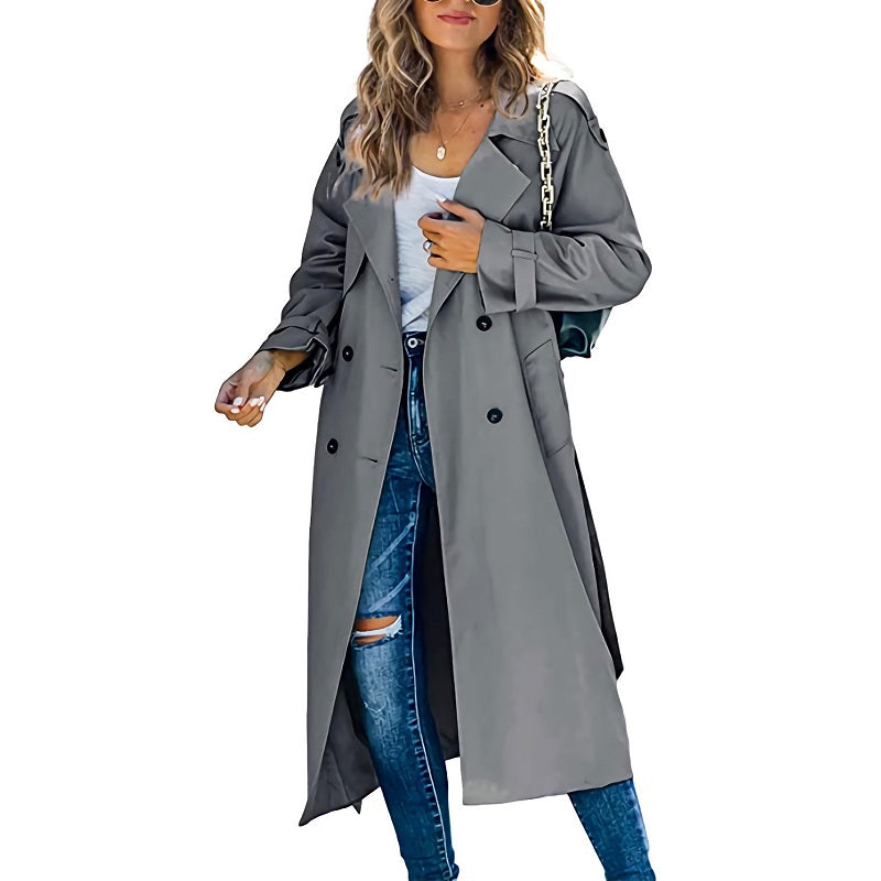 Damen Trenchcoat Jor Riset – Elegantes, tailliertes Design für jede Jahreszeit 4